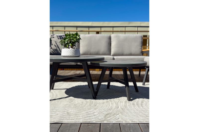 Wiltonmatta Orlando Zen 200x290 cm, Grå - 200x290 cm, Grå - Textil & mattor - Mattor - Utomhusmattor