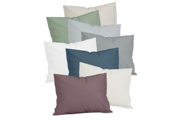 Örngott Borganäs of Sweden - 50 x 60 cm, Ljusgrå - Textil & mattor - Sängkläder - Örngott
