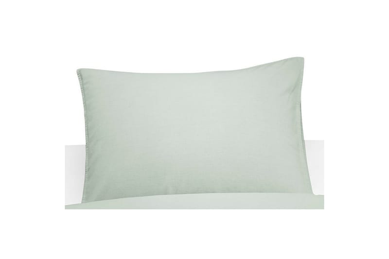 Örngott Washed 50 x 60 cm, Grön