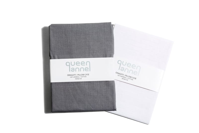 Queen Anne Örngott Tvåskaft - 55x90cm Vit - Textil & mattor - Sängkläder - Örngott