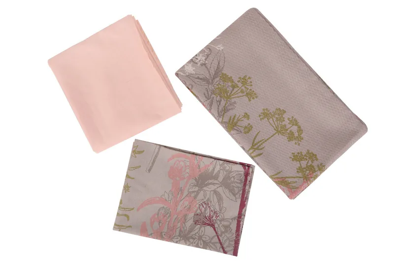 Eponj Home Överkast Dubbelt 200x235+Lakan+2 Kuddfodral - Beige/Röd/Rosa/Grön - Textil & mattor - Sängkläder - Överkast - Överkast enkelsäng
