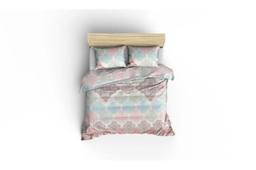 Eponj Home Överkast Dubbelt 200x235+Lakan+2 Kuddfodral - Vit/Turkos/Grön/Beige - Textil & mattor - Sängkläder - Överkast - Överkast enkelsäng