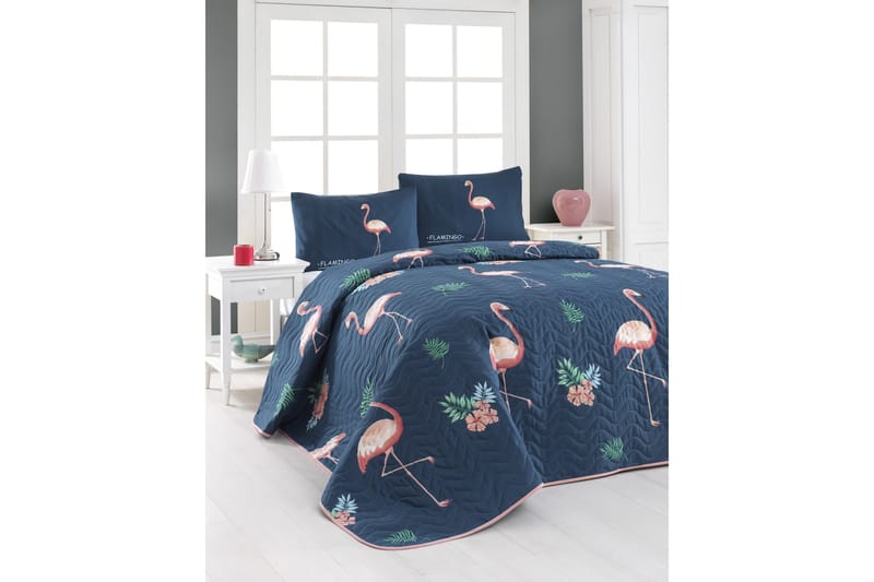 Eponj Home Överkast, Blå