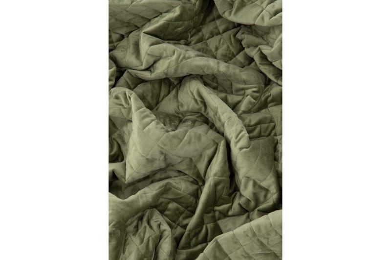 Hollviken Överkast 80x180 cm - Grön - Överkast dubbelsäng - Överkast