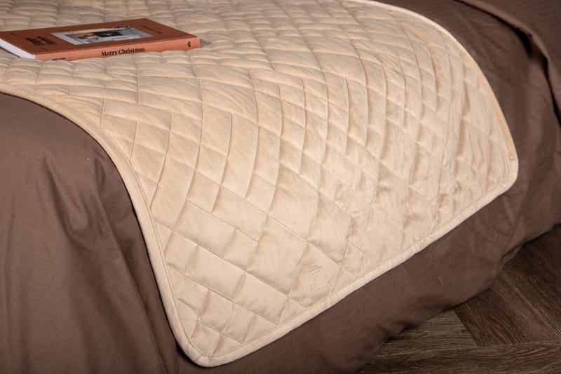 Jilly Överkast 80x150 cm - Beige - Textil & mattor - Sängkläder - Överkast - Överkast dubbelsäng