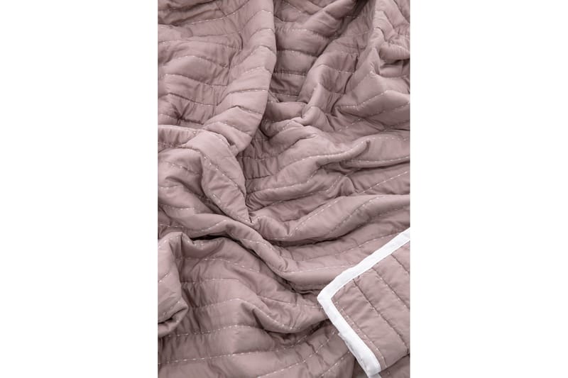 Juni Överkast 180x260 cm - Ljusrosa - Textil & mattor - Sängkläder - Överkast - Överkast dubbelsäng