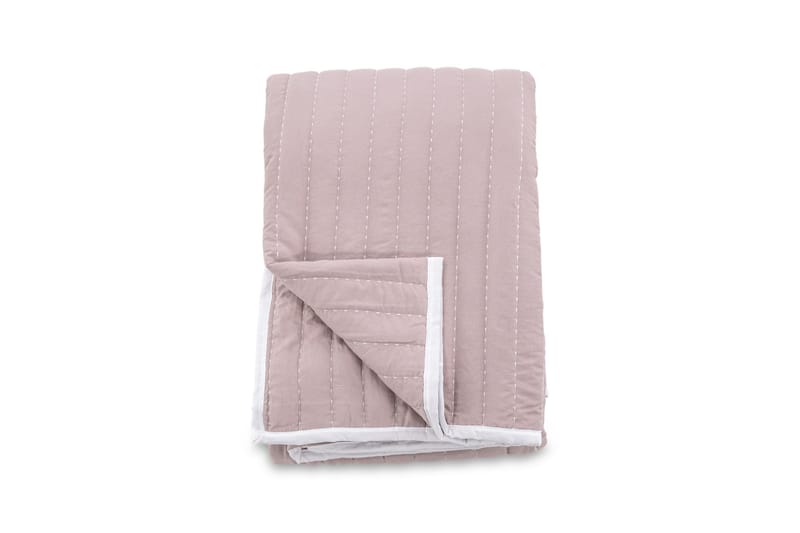 Juni Överkast 180x260 cm - Ljusrosa - Textil & mattor - Sängkläder - Överkast - Överkast dubbelsäng