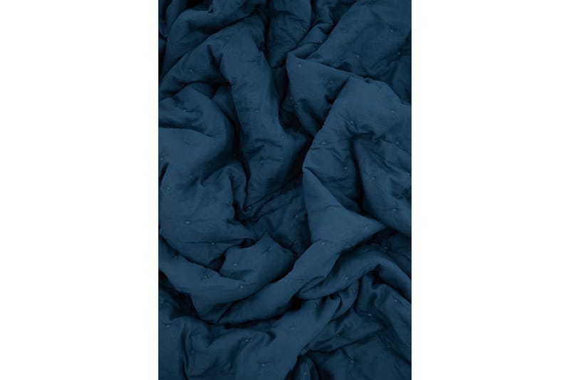 Larkspa Överkast 180x260 cm - Blå - Överkast dubbelsäng - Överkast