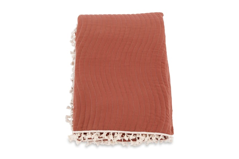 Lias Överkast 180x260 cm, Rostbrun