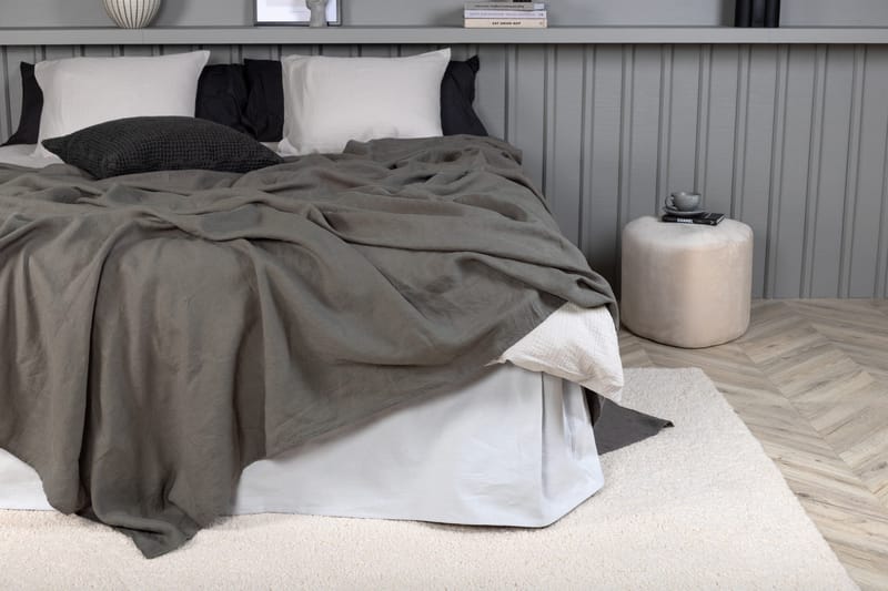 Milo Överkast 180x260 cm - Ljusgrå - Textil & mattor - Sängkläder - Överkast - Överkast dubbelsäng