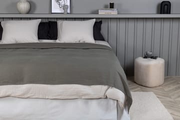 Milo Överkast 260x260 cm - Ljusgrå - Textil & mattor - Sängkläder - Överkast - Överkast dubbelsäng
