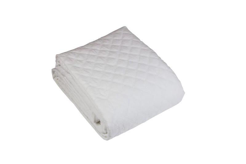 Mondo Överkast 260x260 cm - Vit - Textil & mattor - Sängkläder - Överkast - Överkast dubbelsäng