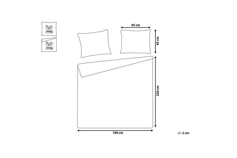 Sängöverkast Alamut 160x220 cm - 160x220 cm - Textil & mattor - Sängkläder - Överkast - Överkast enkelsäng