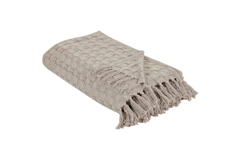 Sängöverkast Bere Taupe, 200x220 cm - Taupe, 200x220 cm - Textil & mattor - Sängkläder - Överkast - Överkast enkelsäng