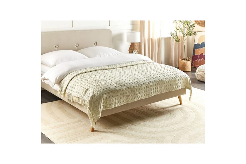 Sängöverkast Bere Vit, 150x200 cm - Vit, 150x200 cm - Textil & mattor - Sängkläder - Överkast - Överkast enkelsäng