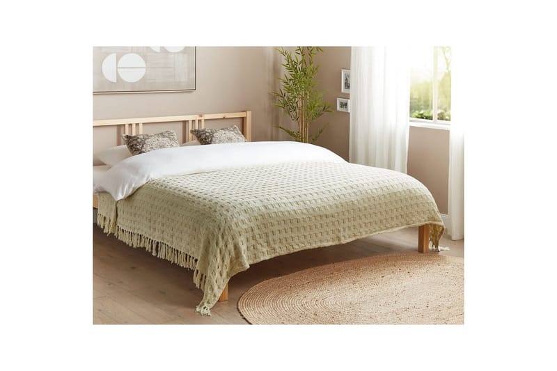 Sängöverkast Bere Vit, 200x220 cm - Vit, 200x220 cm - Textil & mattor - Sängkläder - Överkast - Överkast enkelsäng