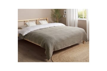 Sängöverkast Chagyl Taupe, 200x220 cm - Taupe, 200x220 cm - Textil & mattor - Sängkläder - Överkast - Överkast dubbelsäng