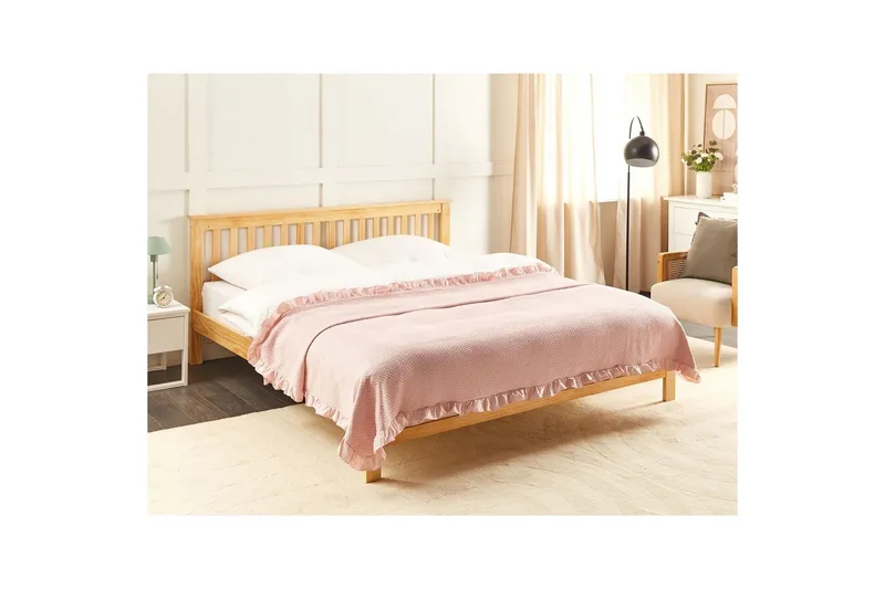 Sängöverkast Hatton Rosa, 200x220 cm - Rosa, 200x220 cm - Textil & mattor - Sängkläder - Överkast - Överkast dubbelsäng