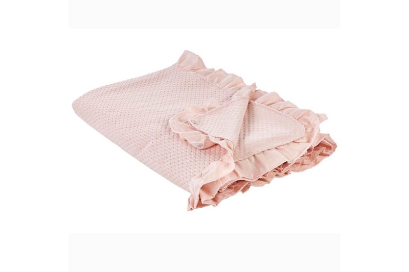 Sängöverkast Hatton Rosa, 220x240 cm - Rosa, 220x240 cm - Textil & mattor - Sängkläder - Överkast - Överkast dubbelsäng