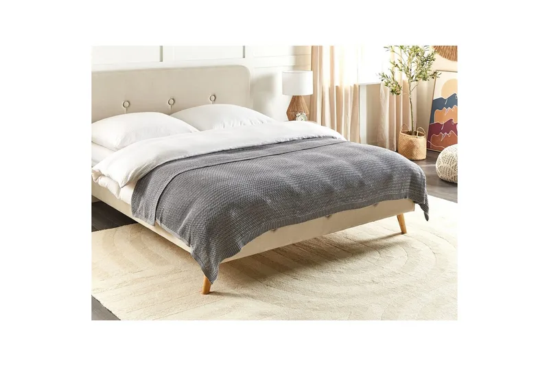 Sängöverkast Ilen Grå - Grå - Textil & mattor - Sängkläder - Överkast - Överkast enkelsäng