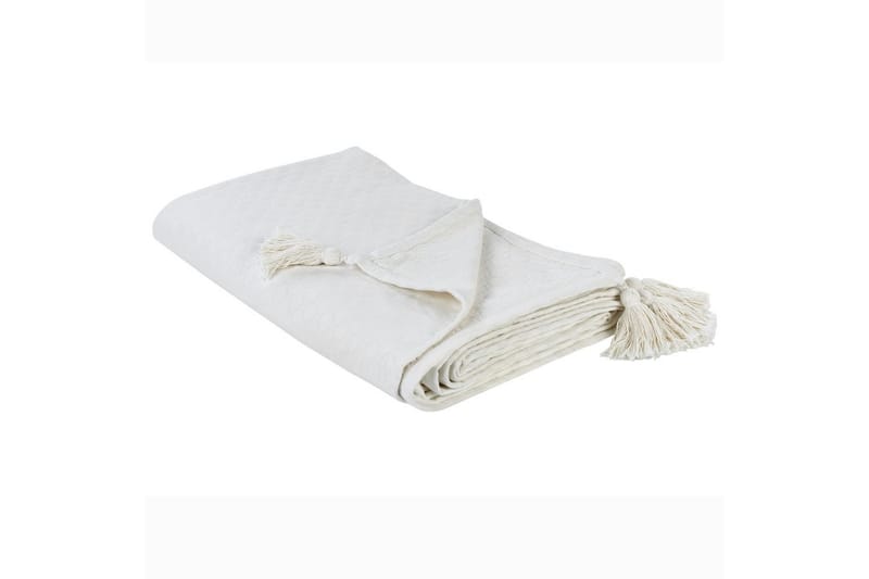 Sängöverkast Lindula Vit, 150x200 cm - Vit, 150x200 cm - Textil & mattor - Sängkläder - Överkast - Överkast dubbelsäng