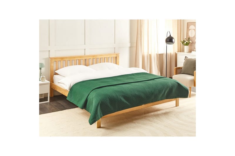 Sängöverkast Nape Grön, 220x240 cm - Grön, 220x240 cm - Textil & mattor - Sängkläder - Överkast - Överkast dubbelsäng