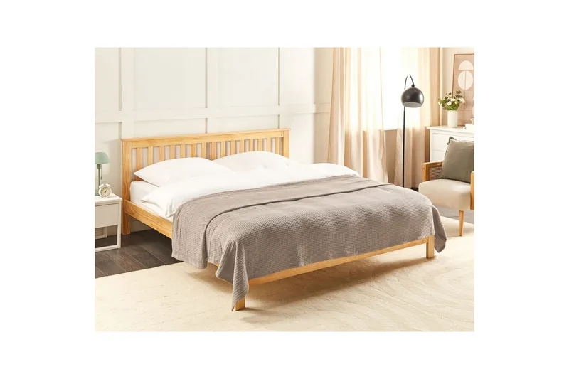 Sängöverkast Ragala Brun, 220x240 cm - Brun, 220x240 cm - Textil & mattor - Sängkläder - Överkast - Överkast dubbelsäng