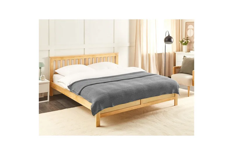 Sängöverkast Ragala Grå, 200x220 cm - Grå, 200x220 cm - Textil & mattor - Sängkläder - Överkast - Överkast dubbelsäng