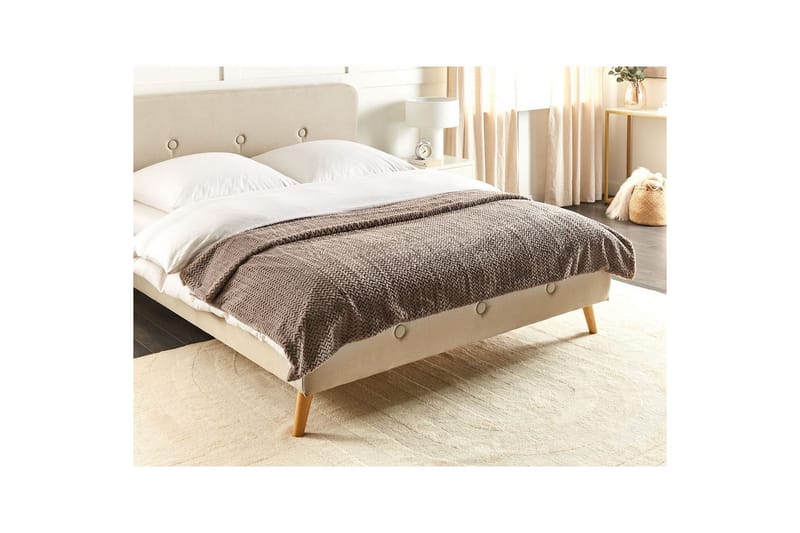 Sängöverkast Surmi Brun, 150x200 cm - Brun, 150x200 cm - Textil & mattor - Sängkläder - Överkast - Överkast enkelsäng