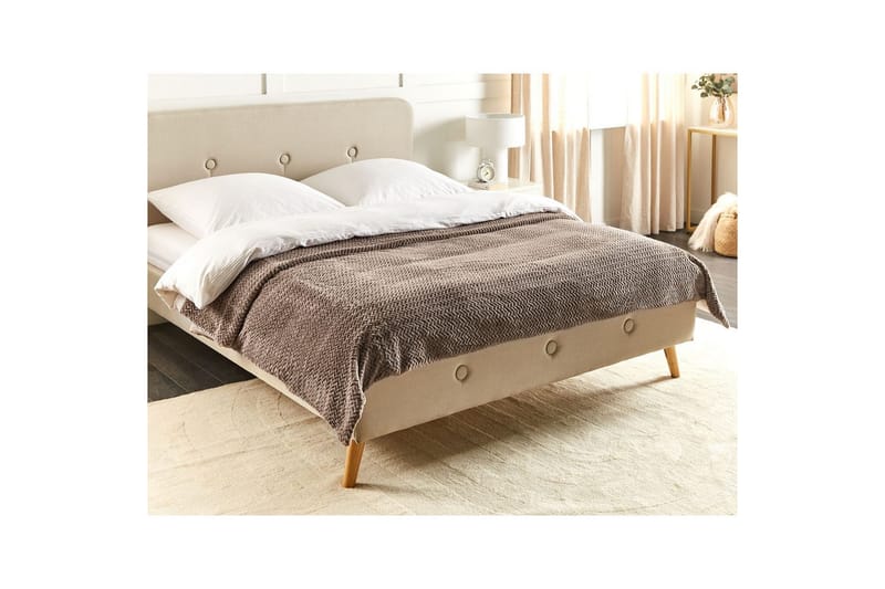 Sängöverkast Surmi Brun, 220x200 cm - Brun, 220x200 cm - Textil & mattor - Sängkläder - Överkast - Överkast enkelsäng