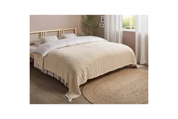 Sängöverkast Toutli Beige, 220x240 cm - Beige, 220x240 cm - Textil & mattor - Sängkläder - Överkast - Överkast dubbelsäng