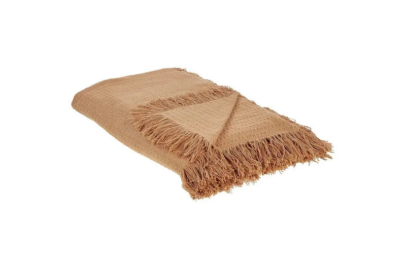 Sängöverkast Yerbent Brun, 200x220 cm - Brun, 200x220 cm - Textil & mattor - Sängkläder - Överkast - Överkast enkelsäng