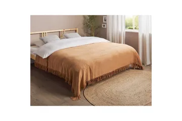 Sängöverkast Yerbent Brun, 200x220 cm - Brun, 200x220 cm - Textil & mattor - Sängkläder - Överkast - Överkast enkelsäng