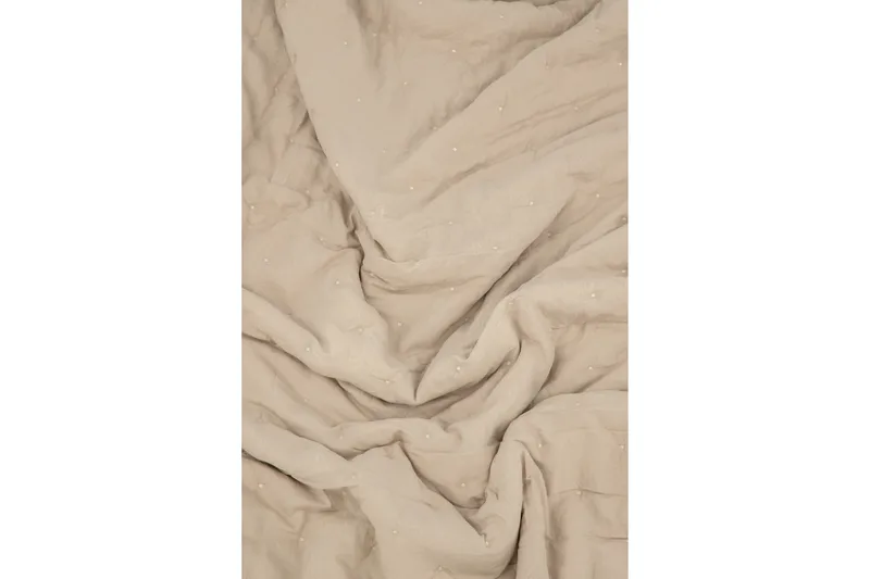 Sally Överkast 260x260 cm - Beige - Textil & mattor - Sängkläder - Överkast - Överkast dubbelsäng