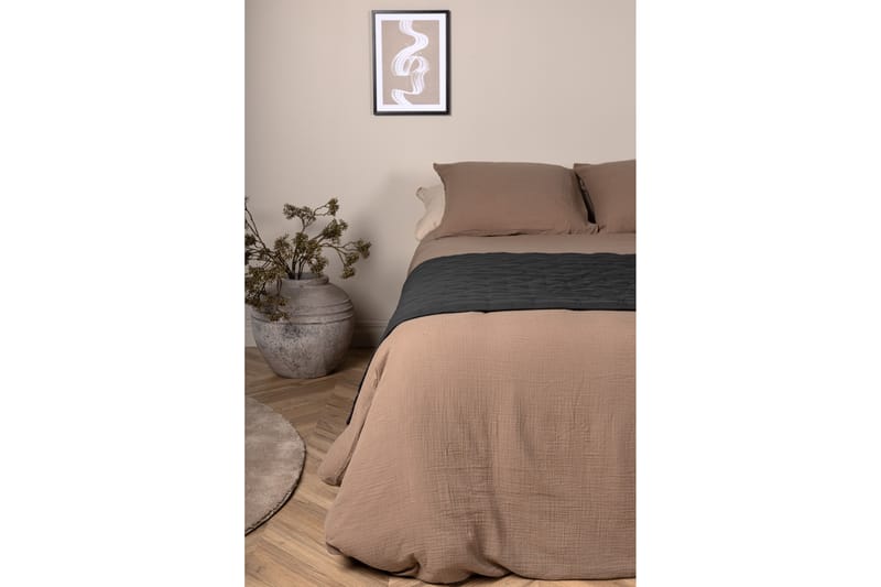 Sally Överkast 80x180 cm - Antracit - Textil & mattor - Sängkläder - Överkast - Överkast dubbelsäng