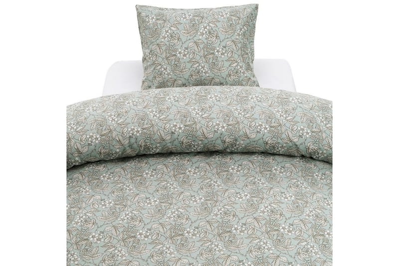 Påslakanset Enkelsäng 2-Dels Blackberry, Grön