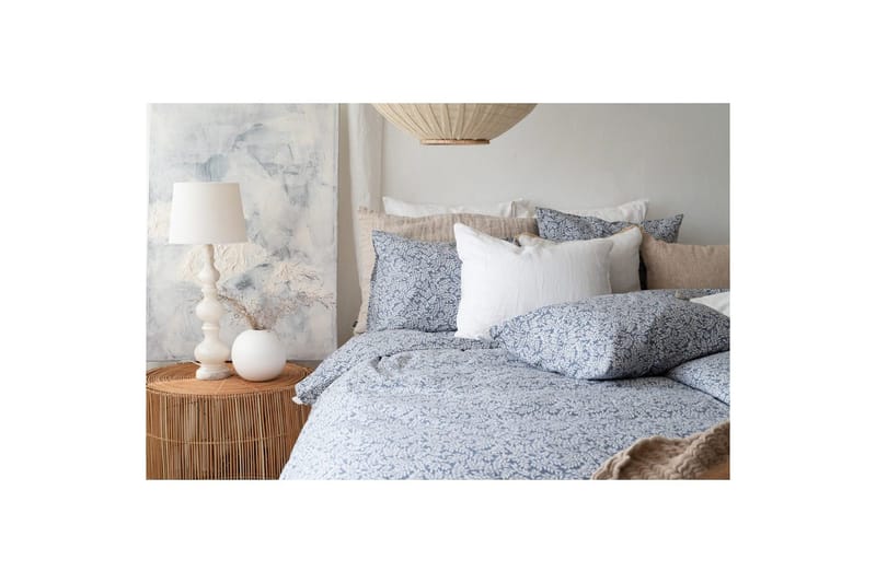 Påslakanset Enkelsäng 2-Dels Hulda Blå - Textil & mattor - Sängkläder - Bäddset & påslakanset - Påslakanset enkelsäng