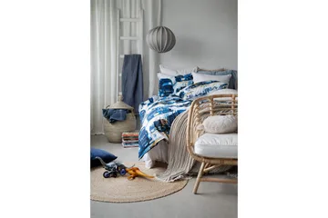 Påslakanset Enkelsäng 2-Dels Lastbilar Marinblå - Textil & mattor - Sängkläder - Bäddset & påslakanset - Påslakanset enkelsäng