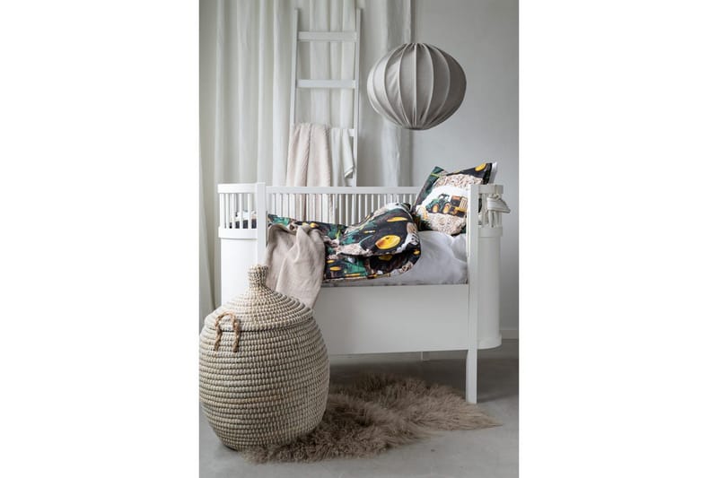 Påslakanset till Spjälsäng 2-Dels Skördetröska Grön - Textil & mattor - Barntextilier - Barnsängkläder - Bäddset barn