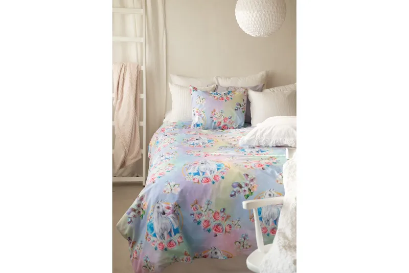 Påslakanset Enkelsäng 2-Dels Spirit Rosa - Textil & mattor - Sängkläder - Bäddset & påslakanset - Påslakanset enkelsäng