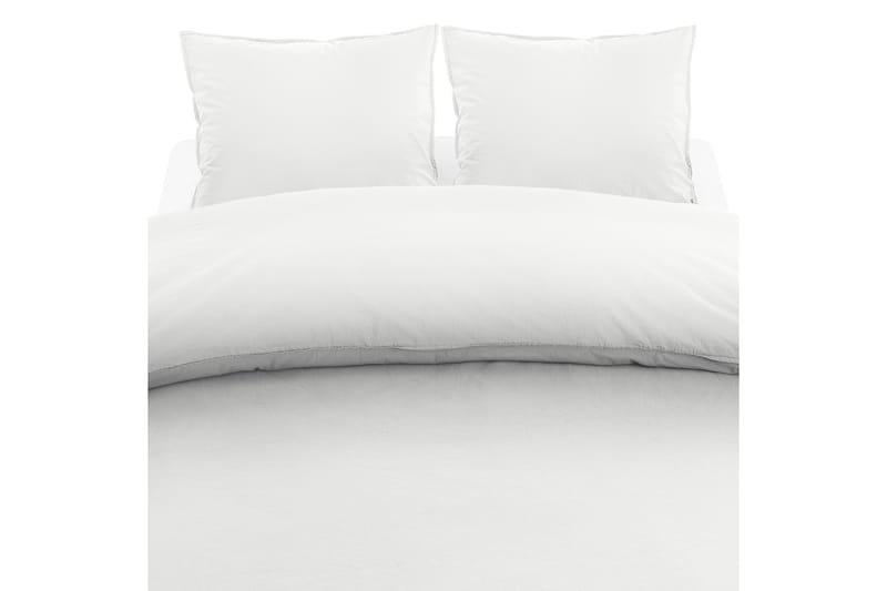 3-Dels Set Percale Vit Dubbel - Textil & mattor - Sängkläder - Bäddset & påslakanset