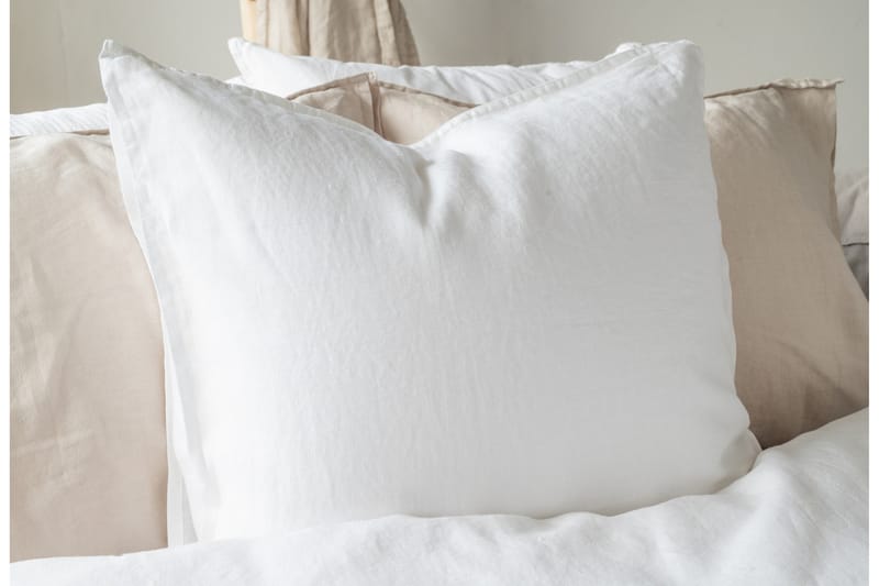 Bäddset 3-Dels 205x220/50x60 cm Vit - Borganäs - Textil & mattor - Sängkläder - Bäddset & påslakanset
