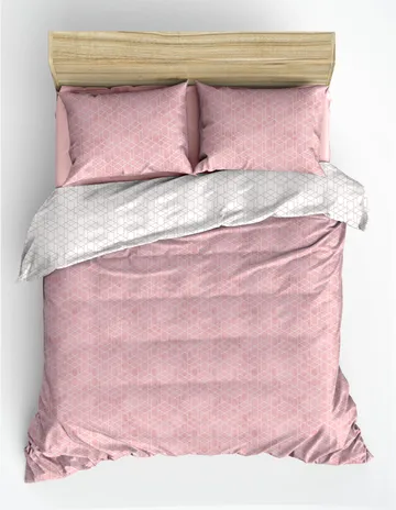 Bexheti Bäddset 240x220 cm - Rosa - Textil & mattor - Sängkläder - Bäddset & påslakanset