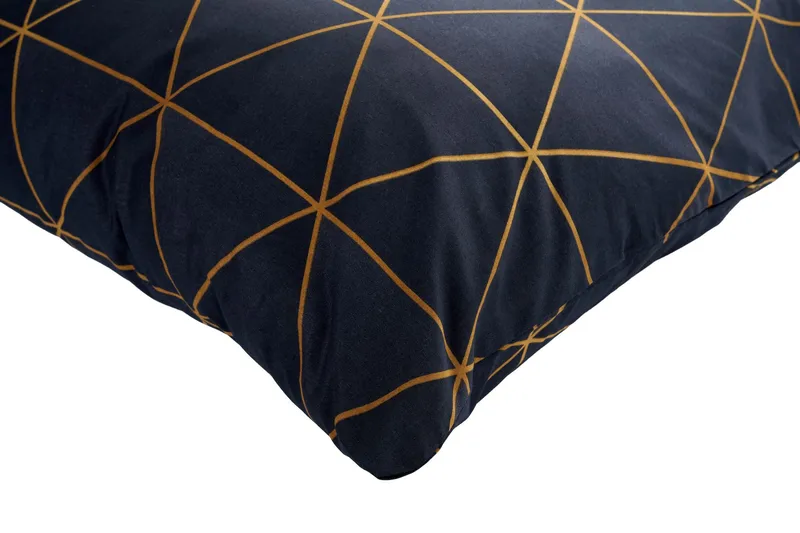 Branlor Bäddset 240x220 cm - Guld/Svart - Textil & mattor - Sängkläder - Bäddset & påslakanset