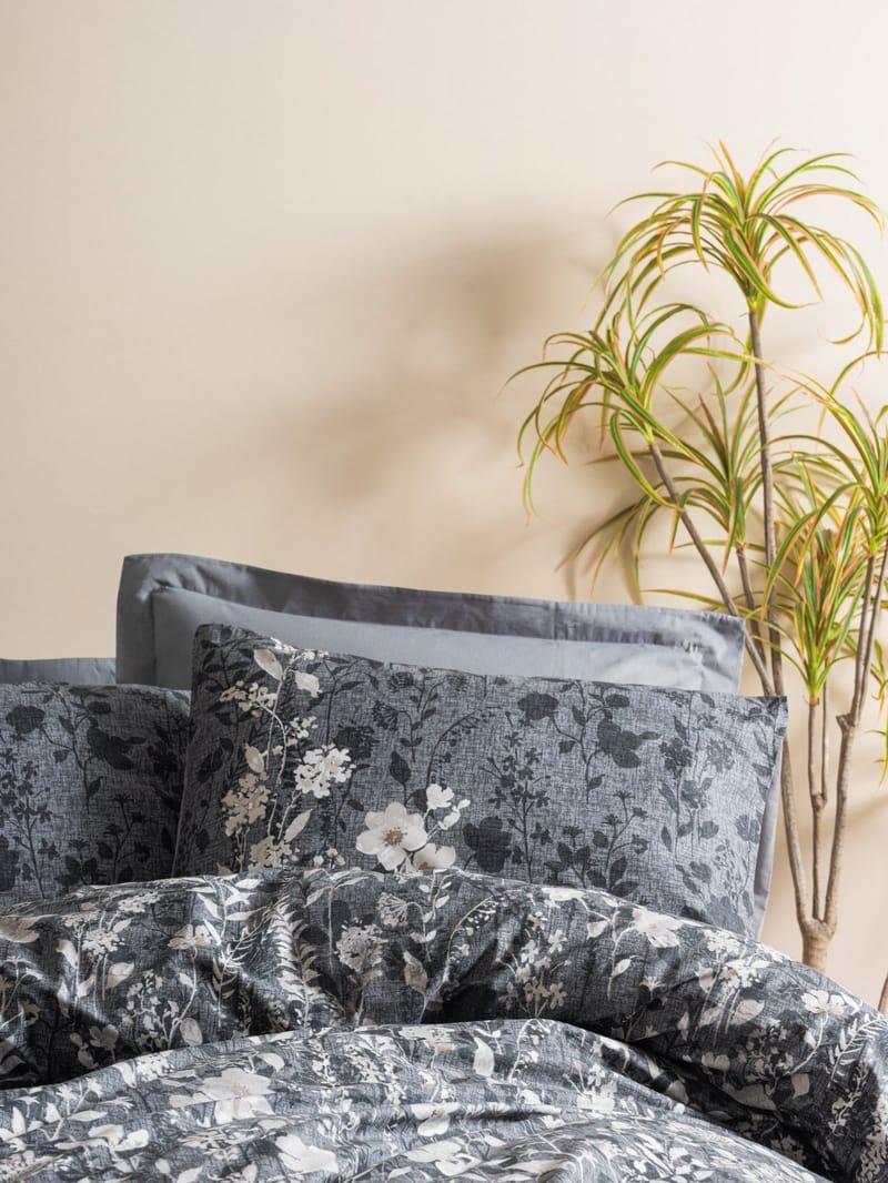 Bravenor Bäddset 240x220 cm - Antracit - Textil & mattor - Sängkläder - Bäddset & påslakanset
