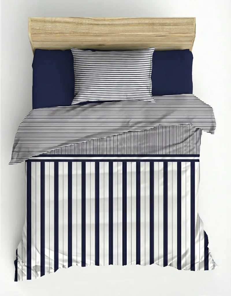 Coonabara Bäddset 140x200 cm - Nifty Mörkblå - Textil & mattor - Sängkläder - Bäddset & påslakanset