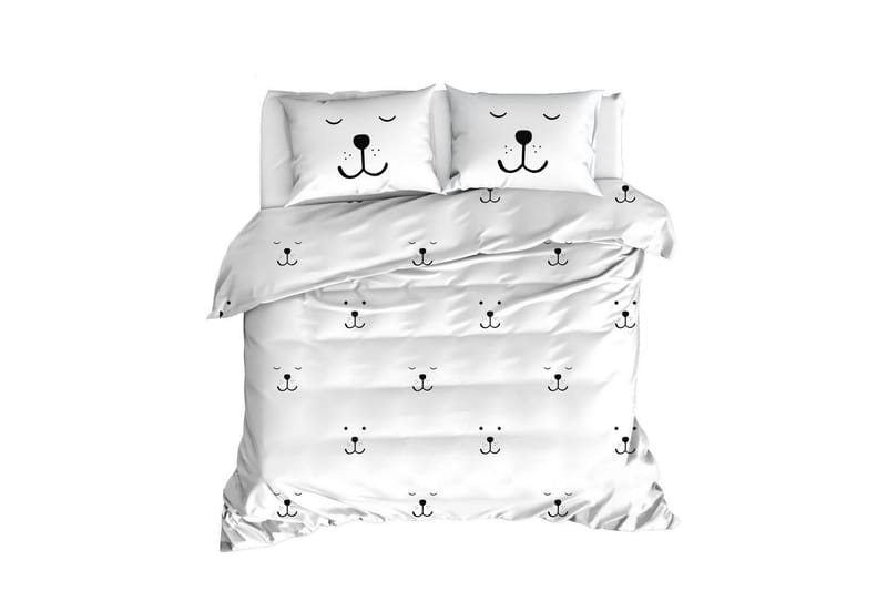 EnLora Home Ranforce Bäddset - Vit - Textil & mattor - Sängkläder - Bäddset & påslakanset