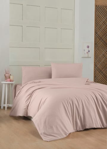 Faylor Bäddset 200x200 cm - Gammelrosa - Textil & mattor - Sängkläder - Bäddset & påslakanset