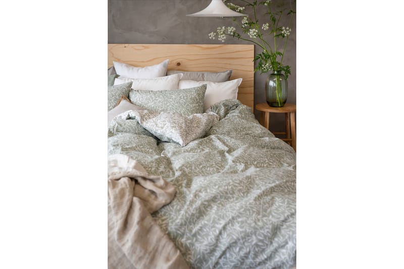 Garden Bäddset Grön - Borganäs - Textil & mattor - Sängkläder - Bäddset & påslakanset