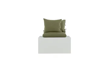 Jenna Bäddset 2-Dels 220x240/50x60 cm - Grön - Textil & mattor - Sängkläder - Bäddset & påslakanset - Påslakanset dubbelsäng
